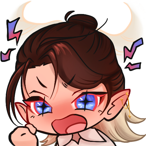 Behamot-Emote mit wütendem Ausdruck