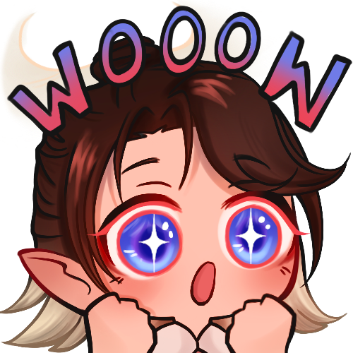 Behamot-Emote überrascht