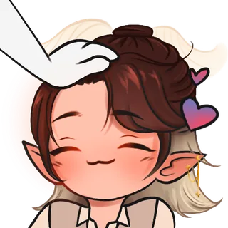 Behamot-Emote mit beruhigendem Klopfen