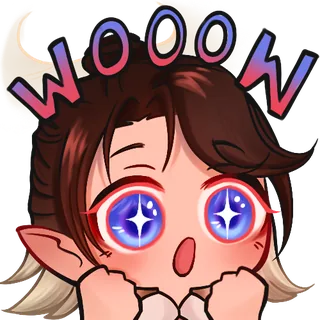 Behamot-Emote überrascht